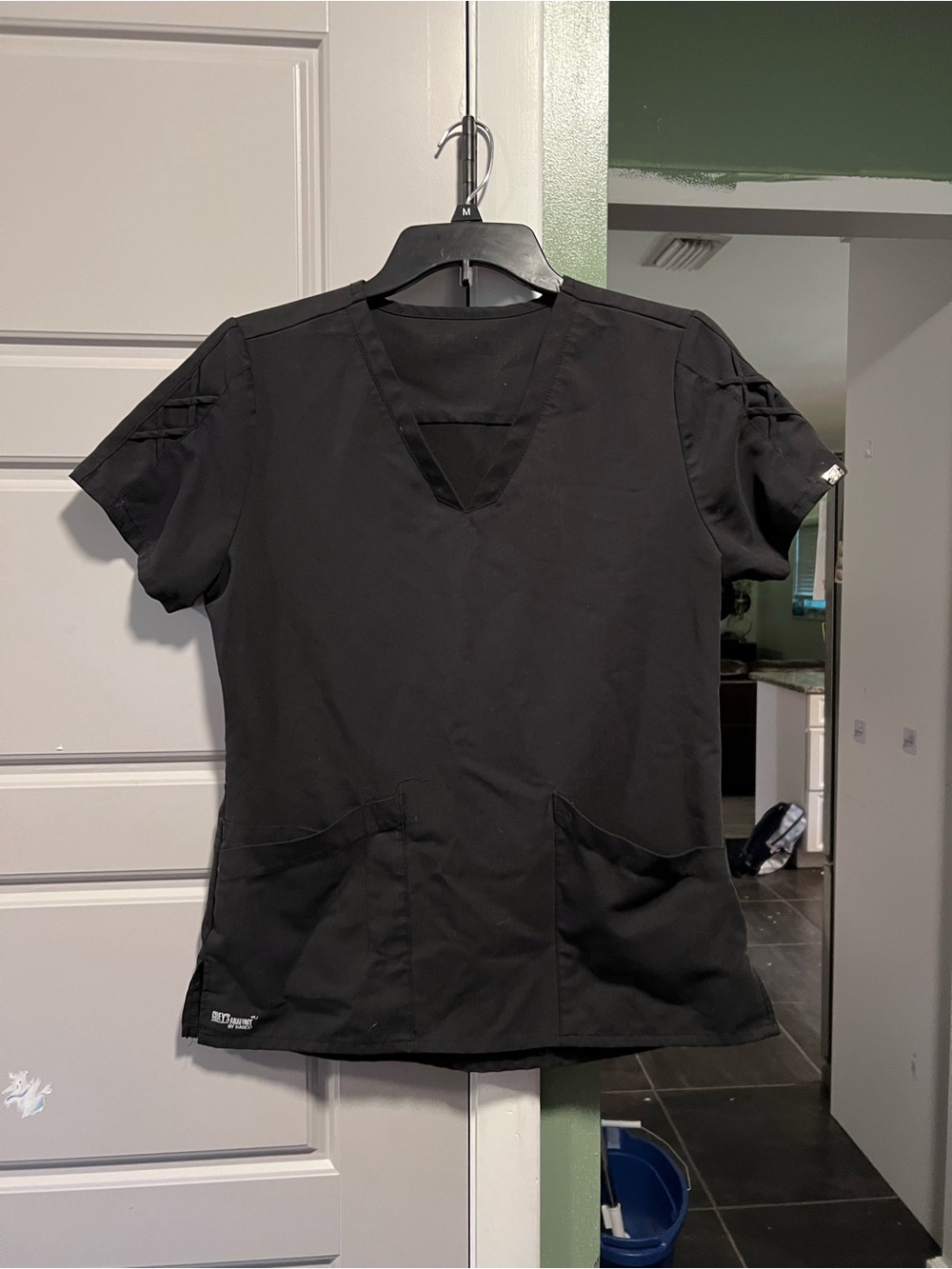 Grey’s anatomy black scrub set